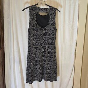 Bebop- Holiday Party Dress Sleeveless -Size S. Glitter & Sparkles Black Texture